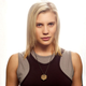 Sackhoff as Kara “Starbuck” Thrace on Battlestar Galactica.
